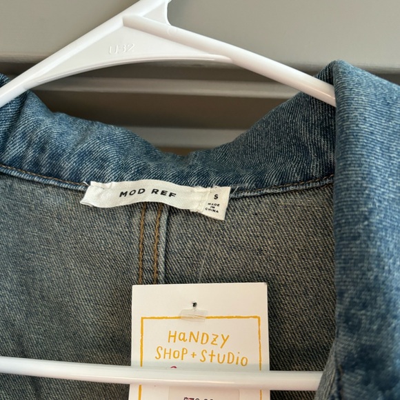 Two tone denim jacket S - Picture 2 of 4